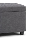 Darcy - Upholstered Storage Ottoman Bench