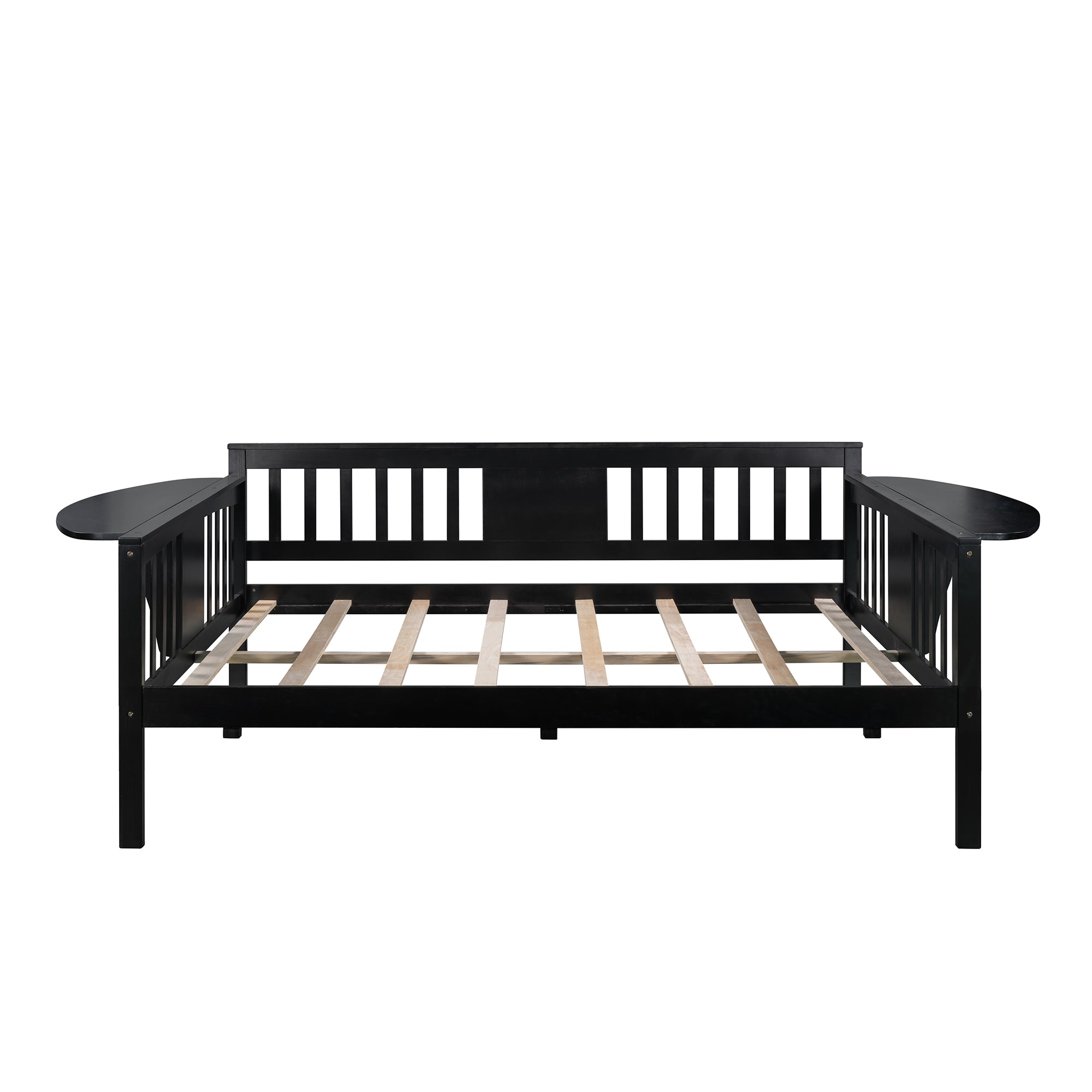 Full size Daybed, Wood Slat Support, Espresso