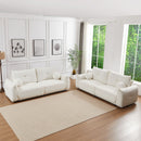 2 Seater Cushion Comfortable Sofas With 2 Cushions And 2 Ball Pillows