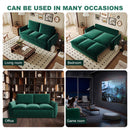 Pull Out Sofa Bed, 3 Seat Convertible Sleeper Sofa With 2 In 1 Pillow And Blanket Set