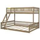 Bunk Bed With Ladder And Guardrails
