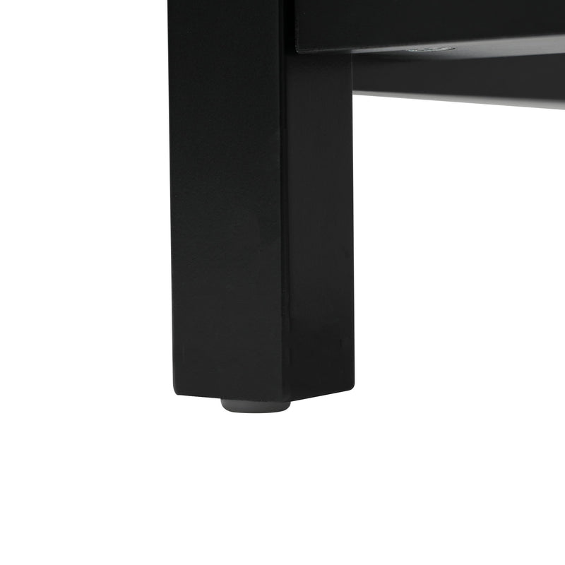 Bathroom Vanity With Sink, Frame And Drawer - Black