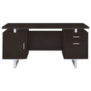 Contemporary 2 Drawer Computer Desk