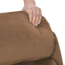 Lift Chair Recliner Power Remote Control Recliner Sofa Relax Soft Chair Anti - Skid Australia Cashmere Fabric Furniture Living Room - Brown