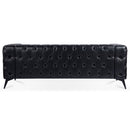 Square Arm Removable Cushion 3 Seater Sofa