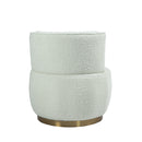 360 Degree Swivel Cuddle Barrel Accent Sofa Chair