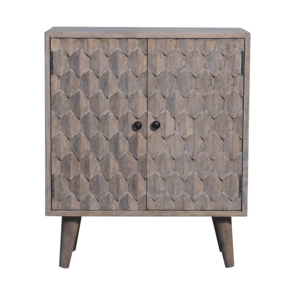 Mini Pineapple Carved Cabinet
