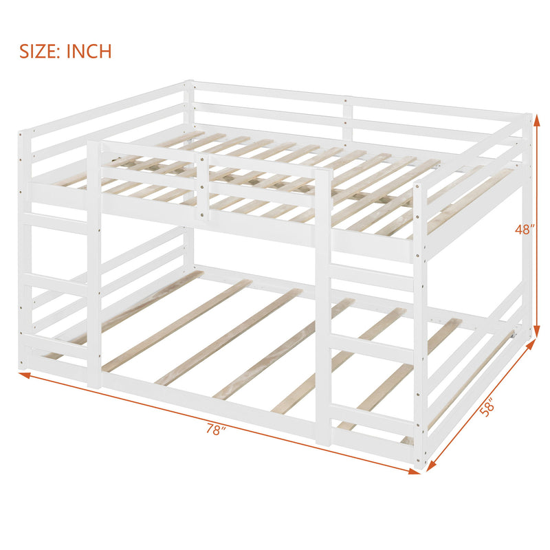 Solid Construction, Bunk Bed With Ladder