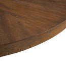 Round Coffee Table With Solid Veneer Top