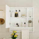 Wall Mounted Bathroom Storage Medicine Cabinet Cabinet With Mirror Door