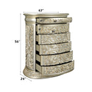 Sorina - Chest - Antique Gold Finish - Atlantic Fine Furniture Inc