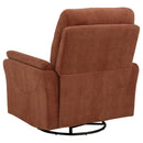 Adler - Upholstered Power Swivel Glider Recliner