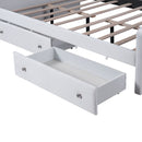 Upholstered Daybed With LED Lights And 2 Drawersme