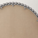 Vintage Iron Art Arch Mirror, Wall Hanging Or Table Display