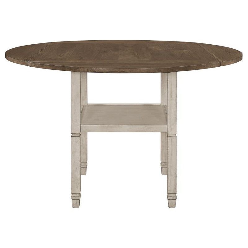 Sarasota - Extension Counter Dining Table - Rustic Cream - Atlantic Fine Furniture Inc