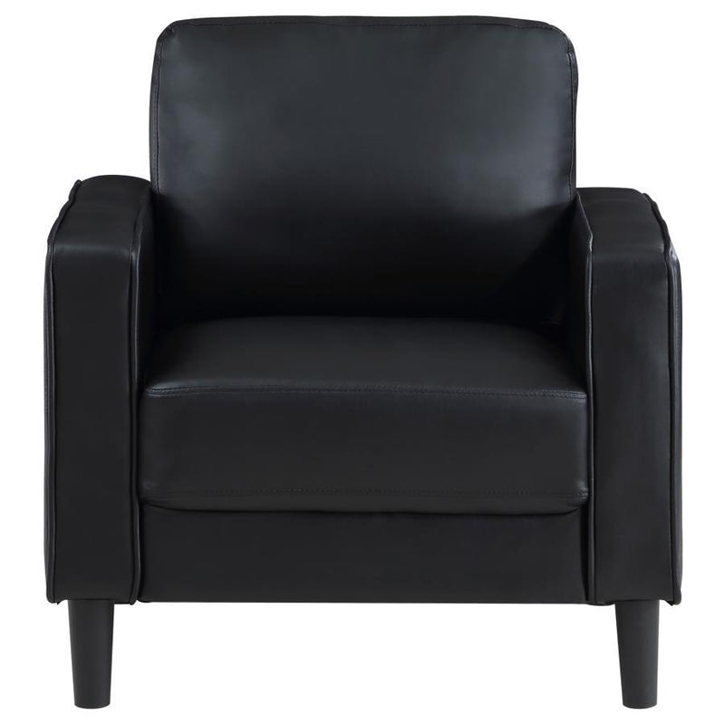 Ruth - Upholstered Track Arm Sofa Set