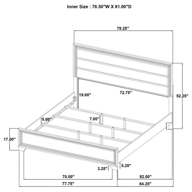 Wright - Upholstered Bed