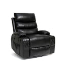 Large Size Electric Power Lift Recliner Chair Sofa With 8 Point Vibration Massage And Lumbar Heat