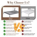 Queen Murphy Bed, Space Saving Design - White