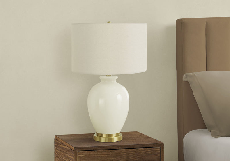 Transitional Lighting, Table Lamp - Cream