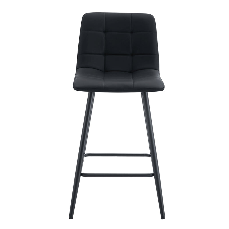 Bar Chair Set Comfortable With Metal Legs And Ergonomic Design
