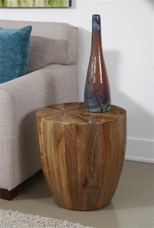 Sunny Solid Wood Accent End Table