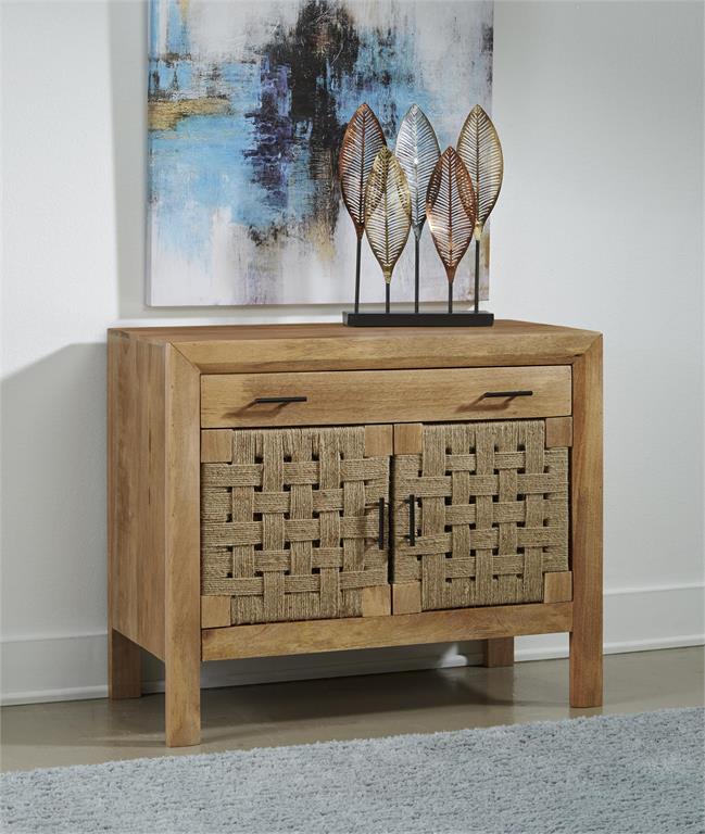 Griffith Boho Style 2 Door and 1 Drawer Cabinet
