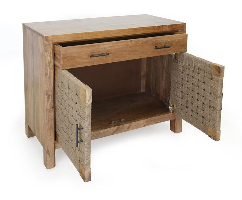 Griffith Boho Style 2 Door and 1 Drawer Cabinet