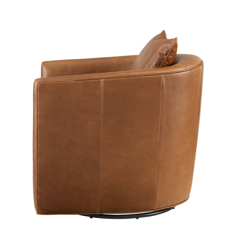 Jasmine - Swivel Accent Chair - Brown