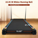 3.5Hp Hydraulic System Auto Foldable Treadmill With Incline, Heart Rate Sensors, Type C & USB Charge, Bluetooth Speaker - Black