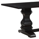 Parkins - Rectangular Dining Table - Rustic Espresso
