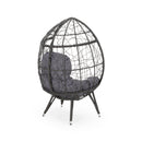Cosmos - Round Hammered Iron Teardrop Chair