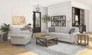 Moxy - Fabric Sofa - Light Gray - Atlantic Fine Furniture Inc