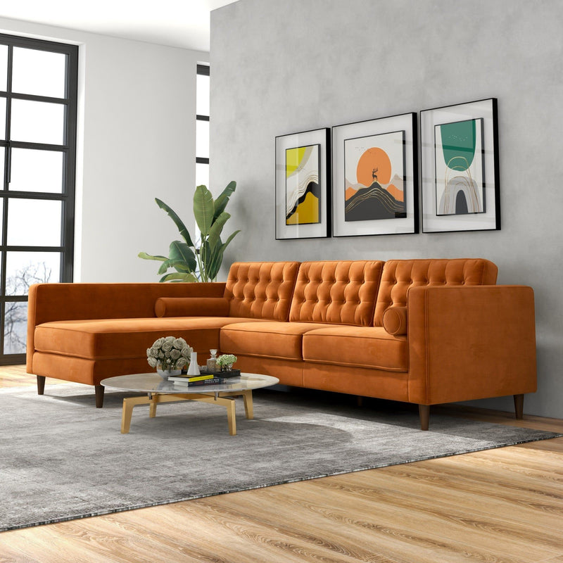 Christian - Mid-Century Modern Design Sectional Sofa
