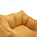 Comfortable Chenille Sofa Chairs With Highly Resilient Foam For Living Rooms And Bedrooms