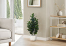 31" Tall, Artificial Plant, Garcinia Tree, Indoor, Faux, Fake, Floor, Greenery, Potted, Real Touch, Decorative - Green / White