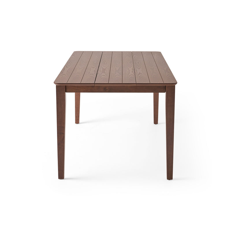 Farmhouse Charm Dining Table With Square Leg