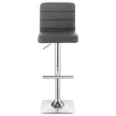 Bianca - Square Upholstered Adjustable Bar Stools (Set of 2) - Atlantic Fine Furniture Inc