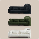 Teddy Velvet Sofa, Soft & Comfortable