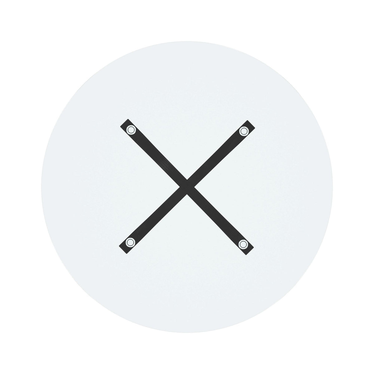 Oregon 5 Piece Counter Height Dining Set (Round Counter Table And Four Chairs) in Black by Elements International, view 13