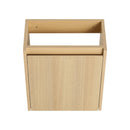 Modern Bathroom Vanity With Ceramic Basin, Wall Mounted Floating Sink Combo, Storage Cabinet