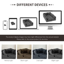 Modular Sectional Bed Couch Set With Pillows Free Combination, Minimalist Style Oversized 6 Seat Convertible Sofa