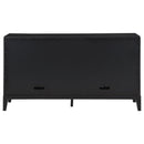 Brookmead - 4 Door Sideboard Buffet Storage Cabinet - Black