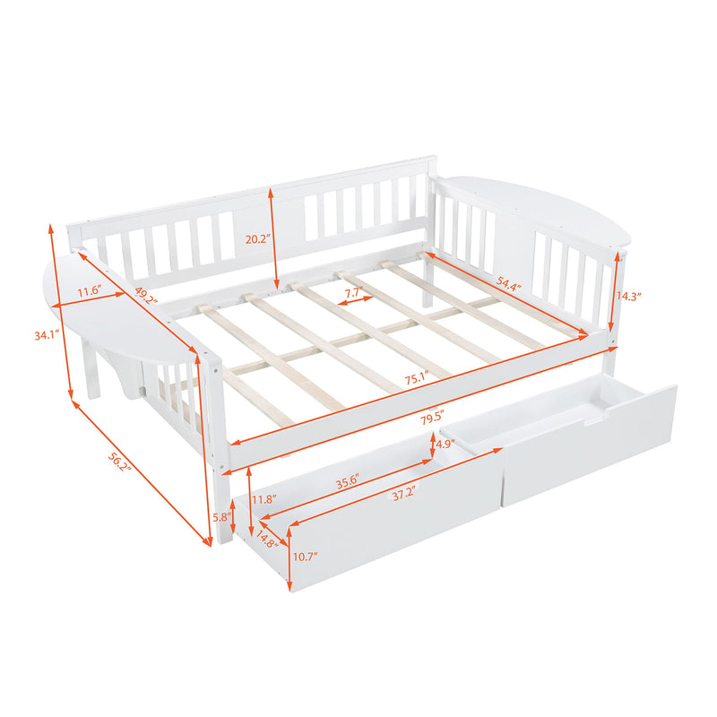 Daybed With Slat Support