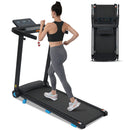 Folding Treadmills For Home Small, 3.0Hp Portable, 10Mph Walking Pad With Incline, Bluetooth, Heart Rate Sensors, Charge Station - Black
