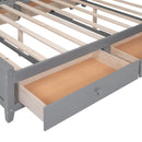 Bed With All In One Cabinet And Shelf