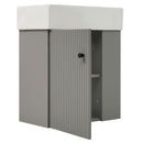 Modern Floating Bathroom Vanity With Ceramic Basin Perfect For Small Bathrooms