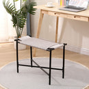 Handwoven Paper Rope Foot Rest Shoes Stools Ottomans For Entryway