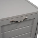 Loft Low Bed With Cabinets, Shelves And Slide