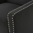 Classic Fabric Push Back Chair